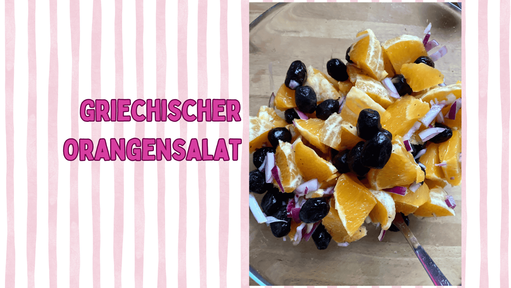 Griechischer Orangensalat