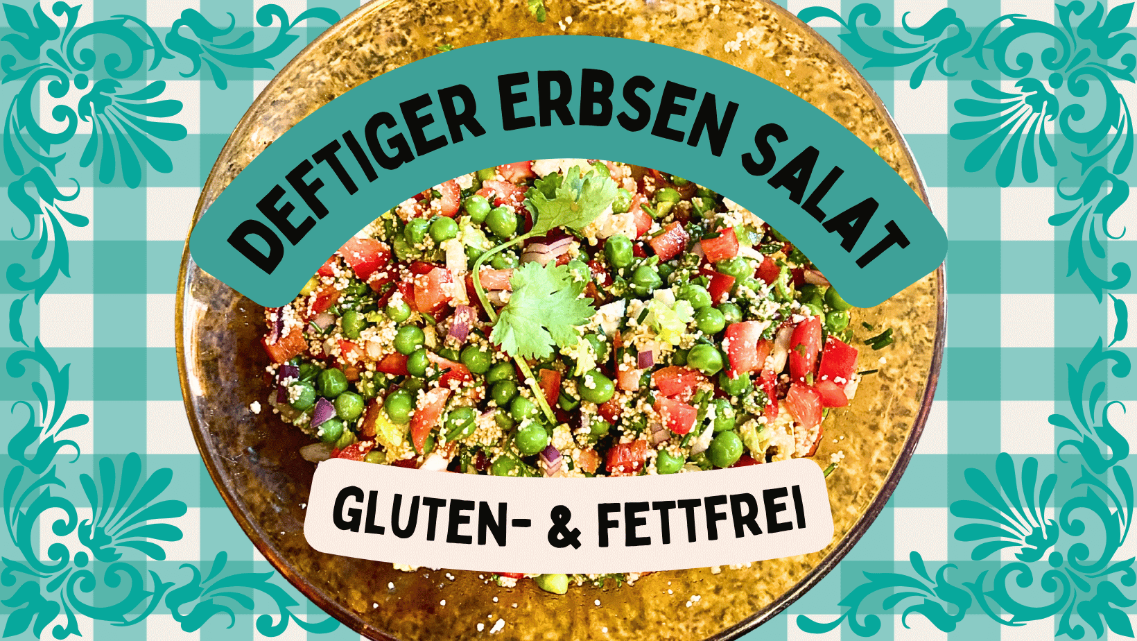 Julias deftiger Erbsen Salat